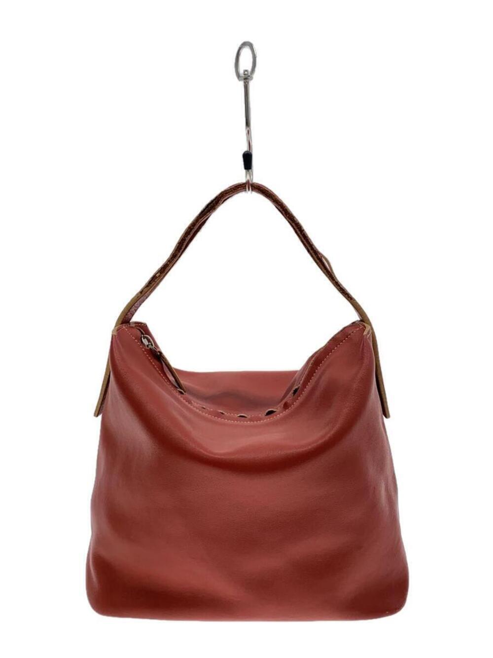Loewe hobo handbag slouchy silhouette handle Red